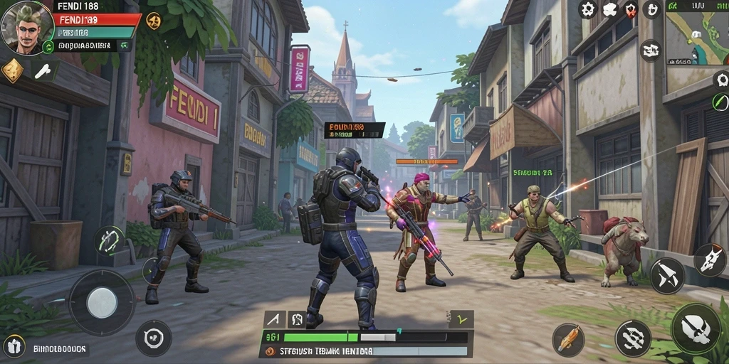 Tampilan screenshot gameplay FENDI188 yang menunjukkan aksi strategi mendalam.