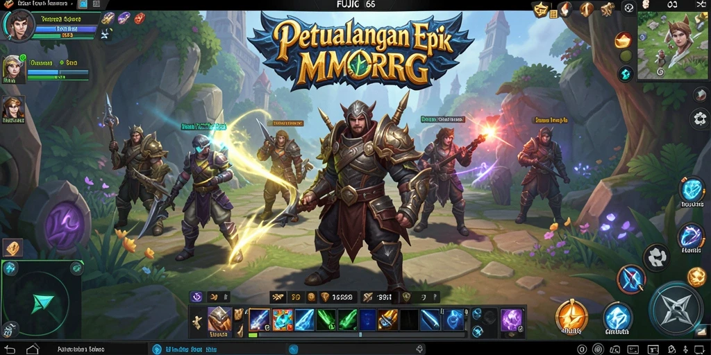 Tampilan gameplay FUJI66 yang menarik dan memukau.