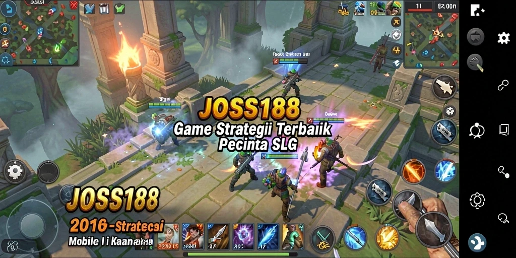 Tampilan gameplay SLG yang menarik dan mendebarkan.