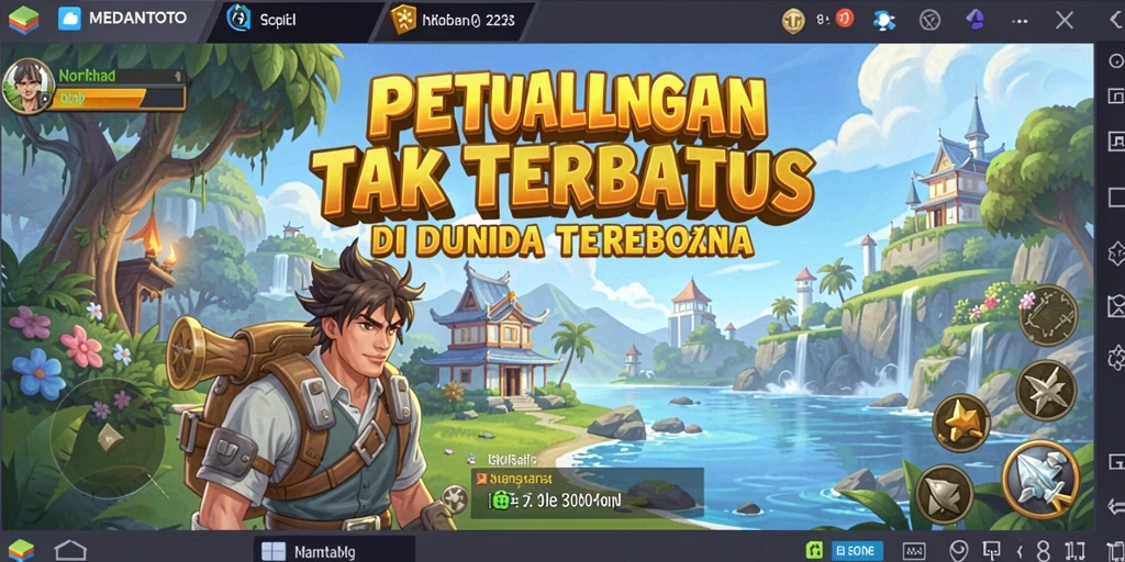 Gameplay MEDANTOTO dengan petualangan Open World yang menakjubkan.