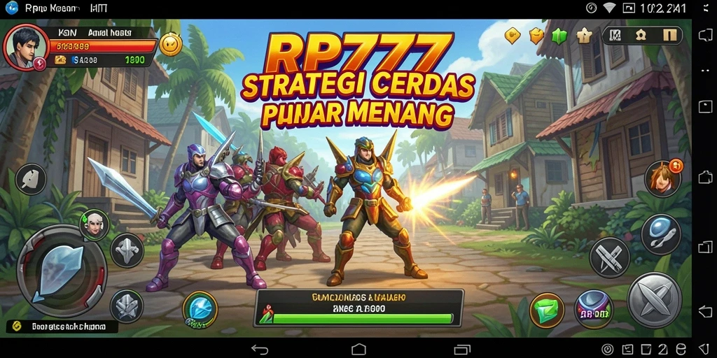 Tampilan gameplay RP777 yang penuh strategi dan tantangan.