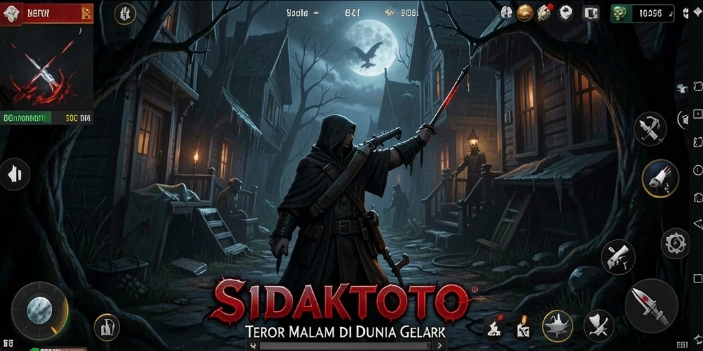 Screenshot menampilkan aksi mencekam dalam SIDAKTOTO.