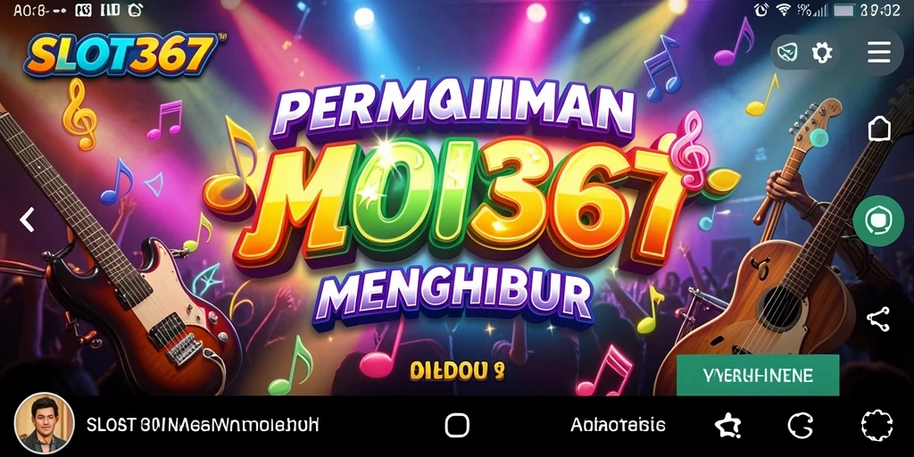 Tangkapan layar SLOT367 menampilkan gameplay menarik dengan berbagai lagu musik.