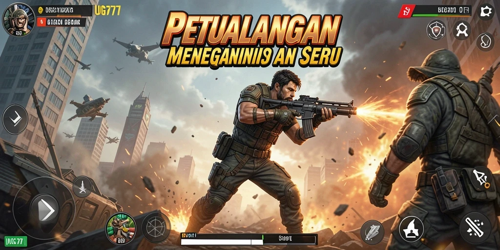 Tangkapan layar UG777 menampilkan aksi seru dan dinamis dalam permainan.