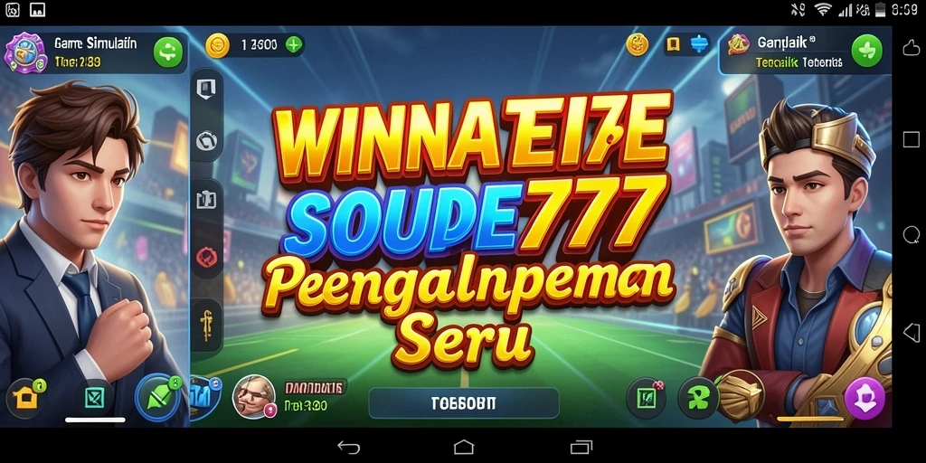 Screenshot menunjukkan momen seru dalam gameplay WINRATE777.
